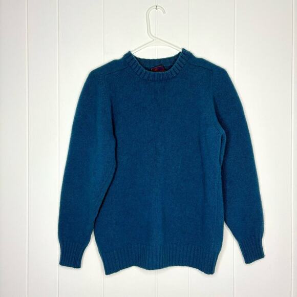 Dooney & Bourke Sweaters - Dooney & Bourke 100% Lambswool Sweater Blue Knit Pre Shrunk Fall Women’s Small